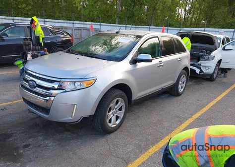 2011 Ford Edge Sel из США, поврежденный, VIN 2FMDK4JC9BBB66560